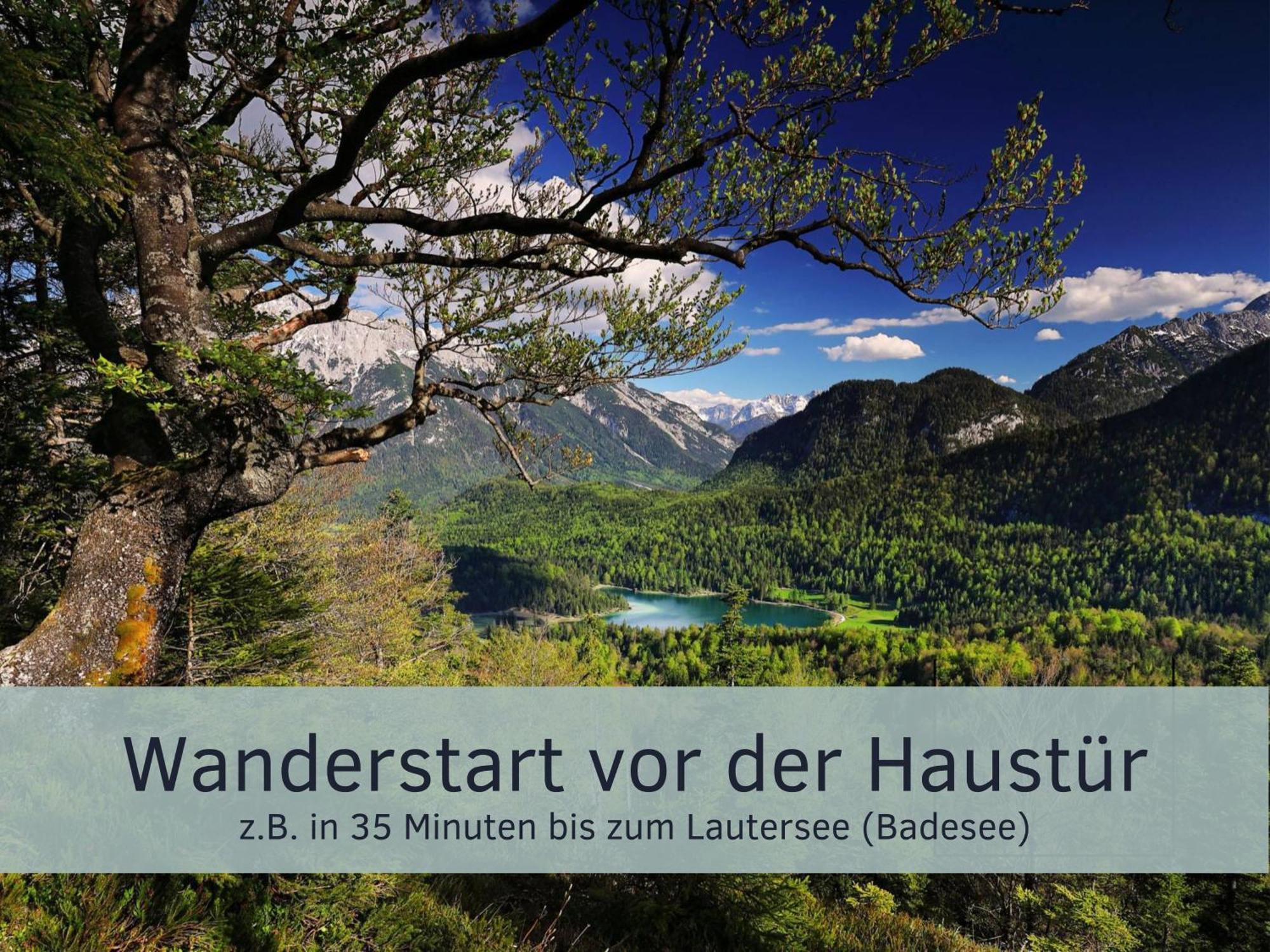 Die Karwendelsuite - 5 Sterne Fewo Mit Bestem Bergblick, Zentrumsnah & Ruhig Gelegen, Familienfreundlich Mittenwald Extérieur photo